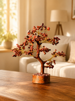 Red jasper Tree - 100 beeds