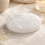 Raw selenite plate