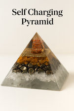 Self charging money magnet pyramid