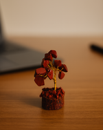 Red jasper Tree - 100 beeds