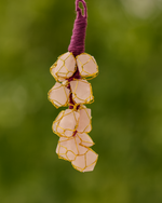 Rose quartz hanger