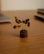 Tiger eye mini tree