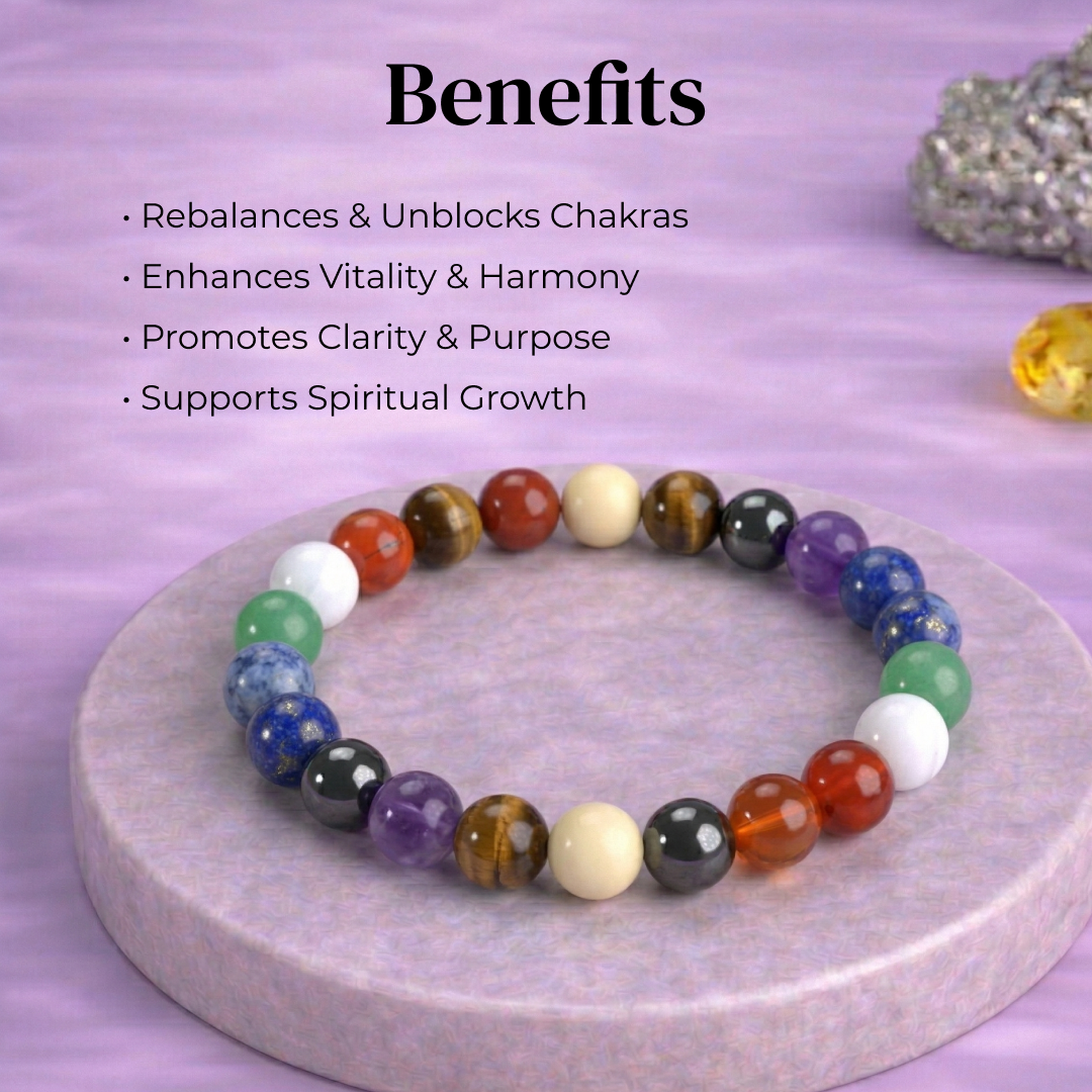 7 Chakra bracelet
