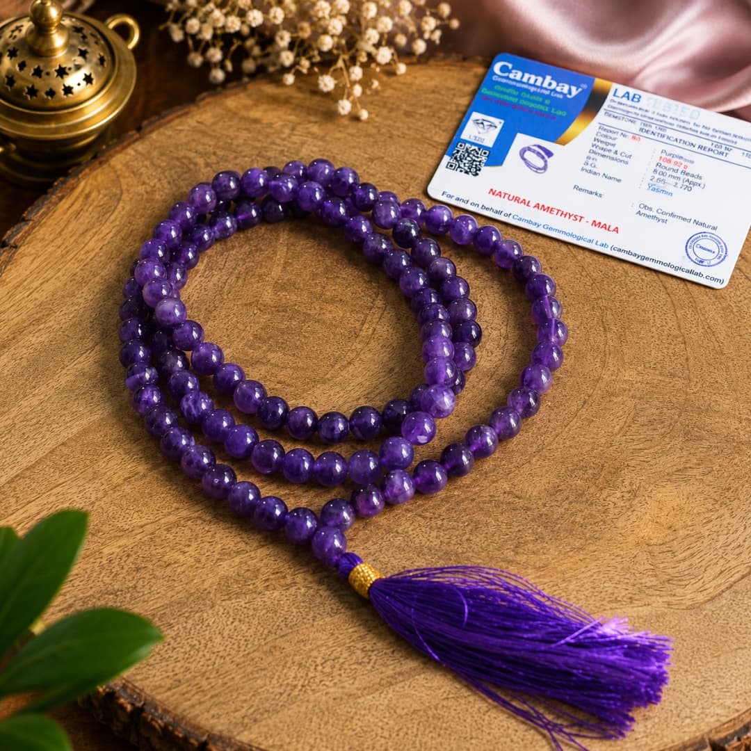 Amethyst Mala