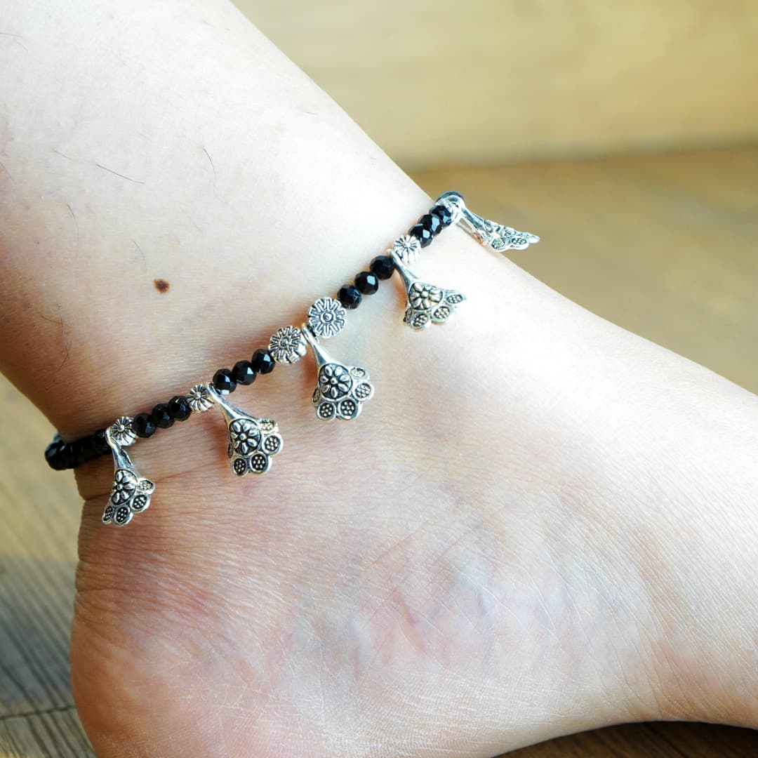 Chandra pushpa anklet