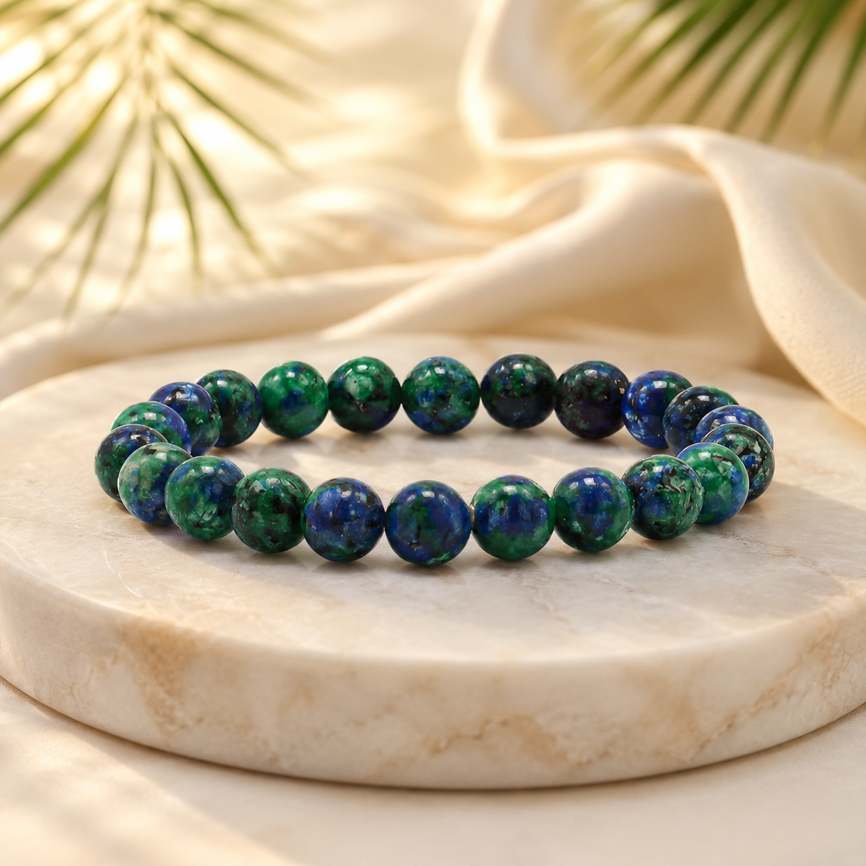 Azurite bracelet