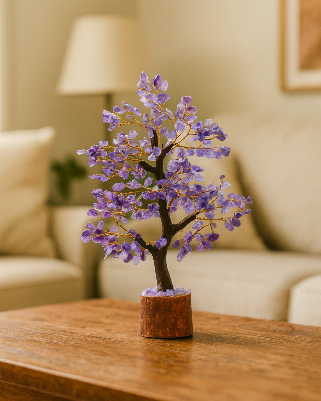 Amethyst tree - 300 beeds