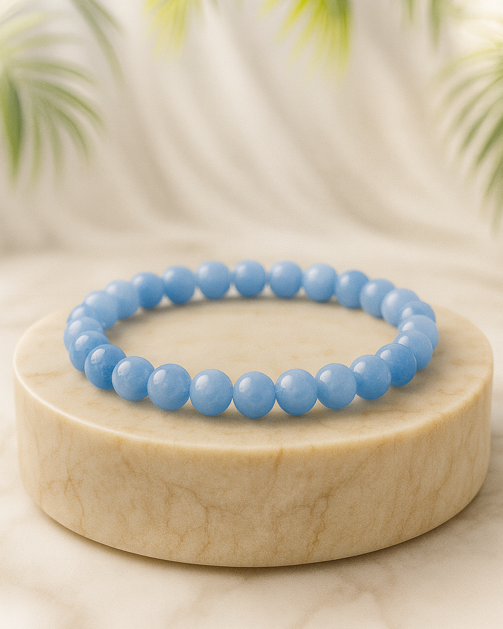 Blue Jade Bracelet