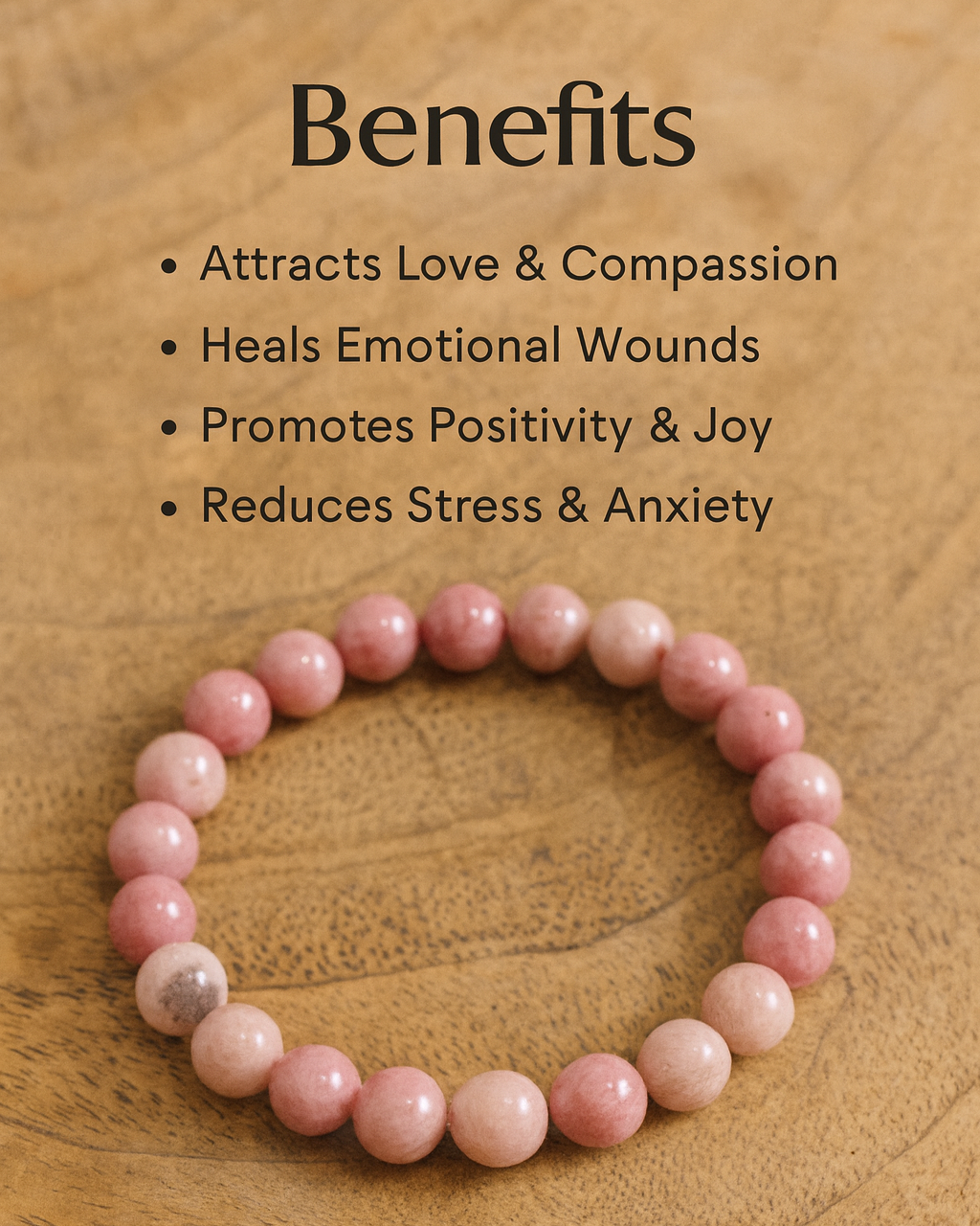 Rhodochrosite Bracelet