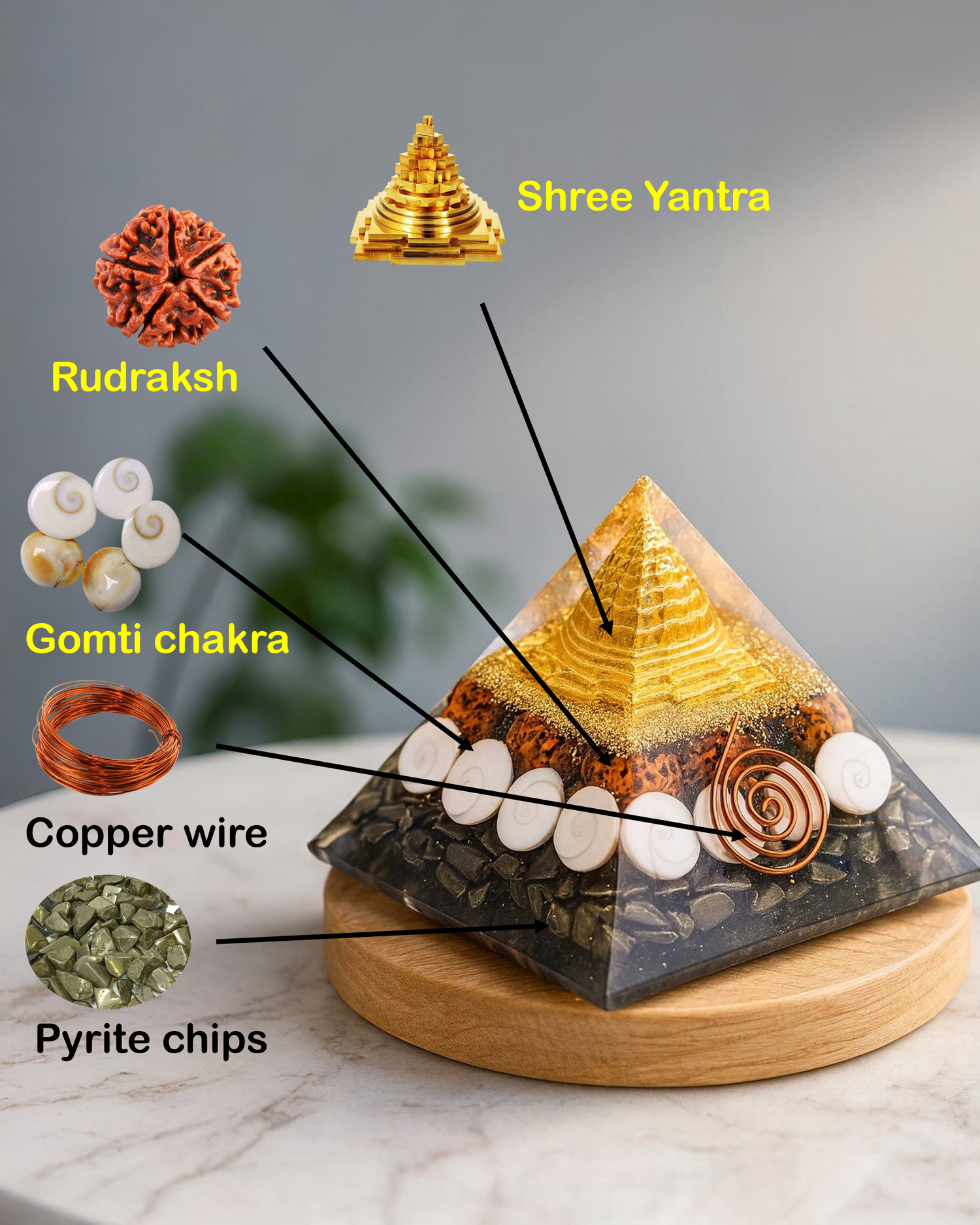 Money magnet pyramid