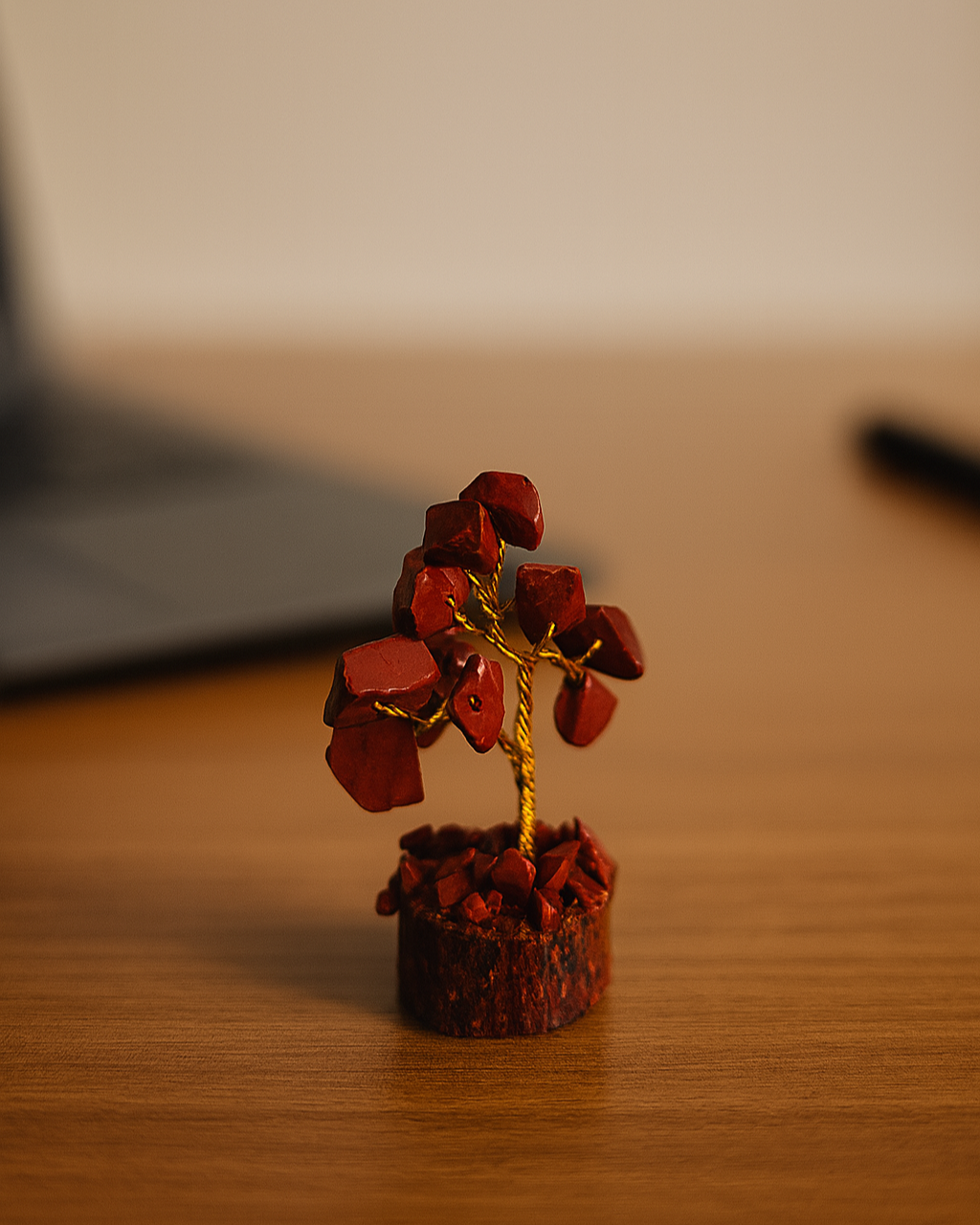 Red jasper mini tree