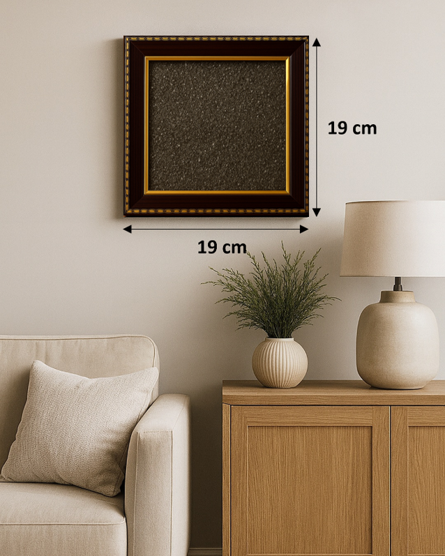 Plain pyrite frame